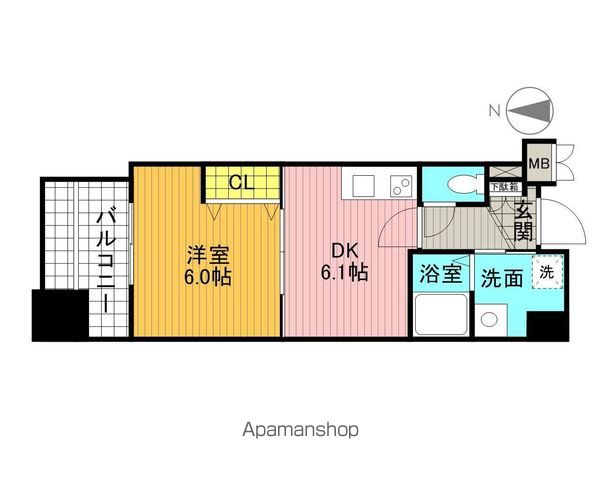 クレアールフレスカの間取り写真