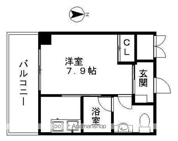 フロンティアタワー名駅南の間取り写真