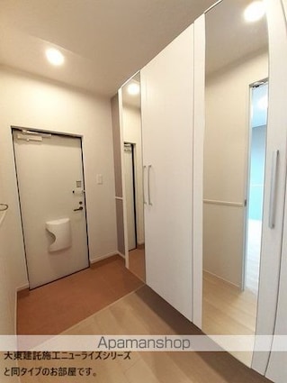 古川江合錦町２丁目アパート　　　　　　　　　　　　　　　　　[2LDK/50.47m2]の玄関