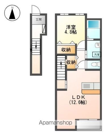 JUSTY余戸の間取り写真