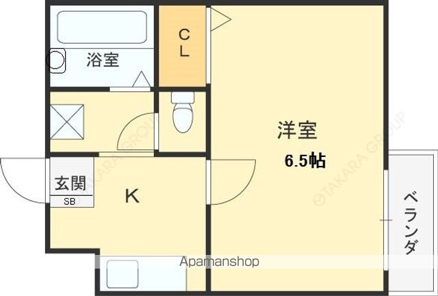 COLLECTION桜ノ宮Iの間取り写真