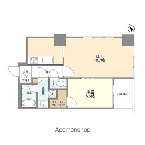 LASANTE池田山の間取り写真