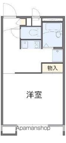 レオパレスプログレスINの間取り写真