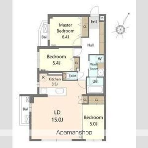 SーRESIDENCE南円山BLAZEの間取り写真