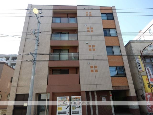 札幌市軌道線 西線６条駅 徒歩5分 5階建 築20年の外観写真
