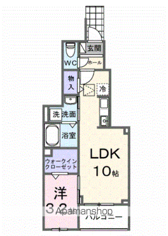 ヒカルサ川越南古谷ウェストの間取り写真