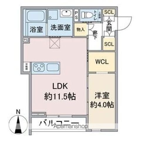 C’est merveilleuxの間取り写真
