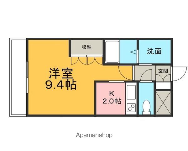 コーポエトワールの間取り