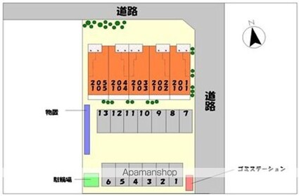 イデアール・ベルデ[1R/30m2]の配置図