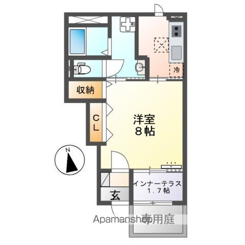 コンフォース旭の間取り写真