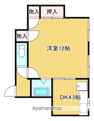 シャンブルピーヌの間取り写真