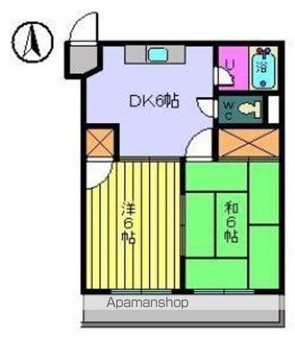 第13杉フラットの間取り写真
