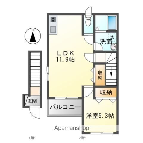 サンフォレスト シーダIIの間取り写真