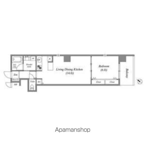 BROAD阿倍野阪南町RESIDENCEの間取り写真