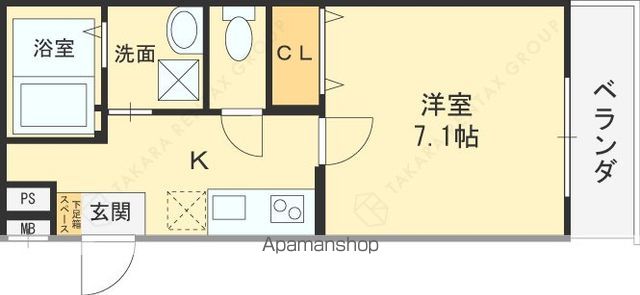 フジパレス長吉長原西III番館の間取り写真