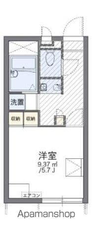 レオパレス薫峰の間取り写真