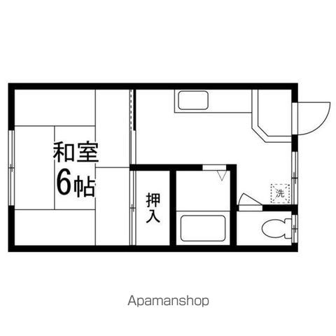 コーポ村上の間取り写真