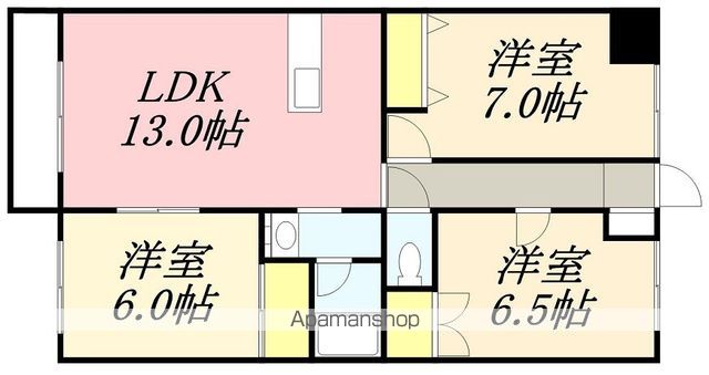 ハイム桔梗Iの間取り写真