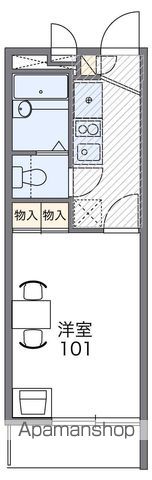 レオパレスセリエAの間取り写真