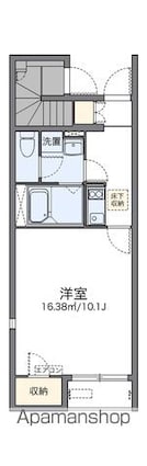 レオネクストひまわり[1K/30.17m2]の間取図