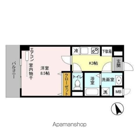 アルカータ壽の間取り写真