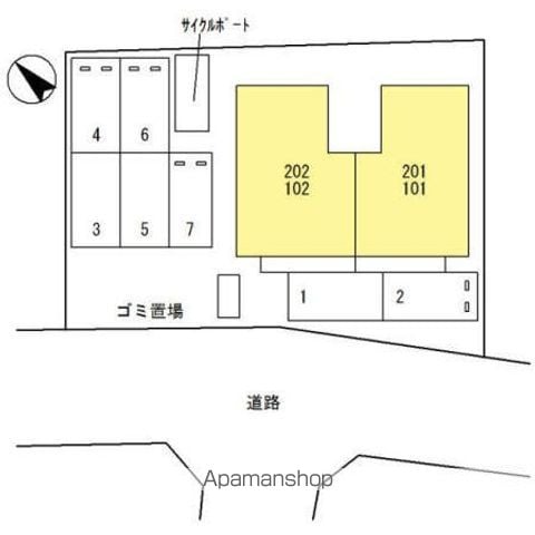 ＤーＲＯＯＭ三苫　弐番館 202 ｜ 福岡県福岡市東区三苫７丁目11-8（賃貸アパート2LDK・2階・53.76㎡） その26