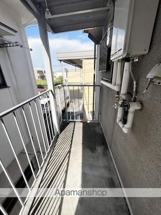 コーポ８５中棟[2DK/38m2]のバルコニー