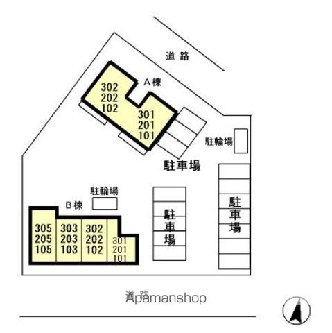 リ・サクラ　Ｂ 203 ｜ 千葉県流山市おおたかの森南１丁目14-2（賃貸アパート1LDK・2階・33.39㎡） その24