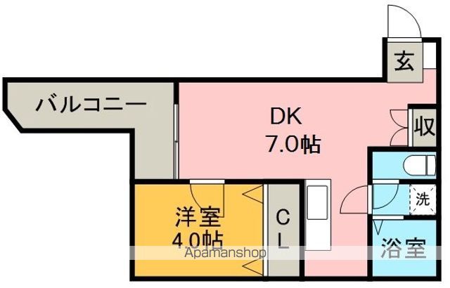 【カサベルテ本町の間取り】