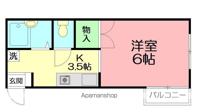 フジパレスの間取り写真
