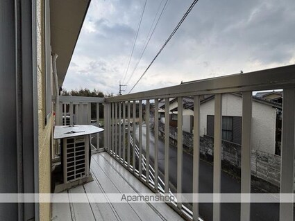 ハイツ岡[2DK/40m2]のバルコニー