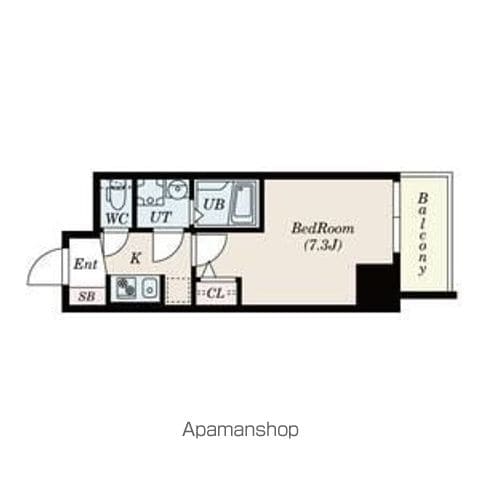 SーRESIDENCE新大阪WESTの間取り写真