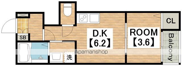 プレデンシア上住吉の間取り写真