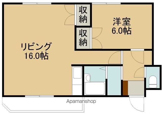 コートハウス的場の間取り写真
