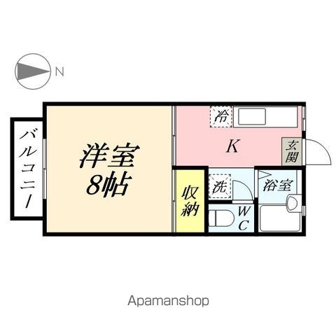 ドミール小川の間取り写真