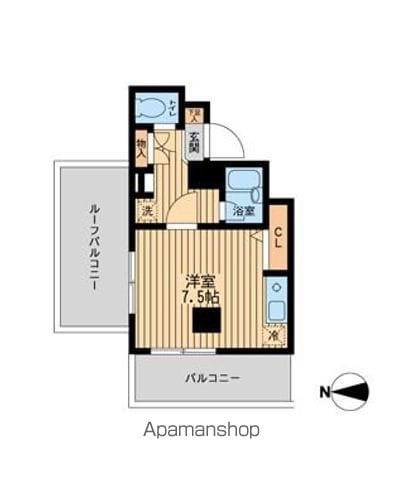 ドゥーエ西大島の間取り写真