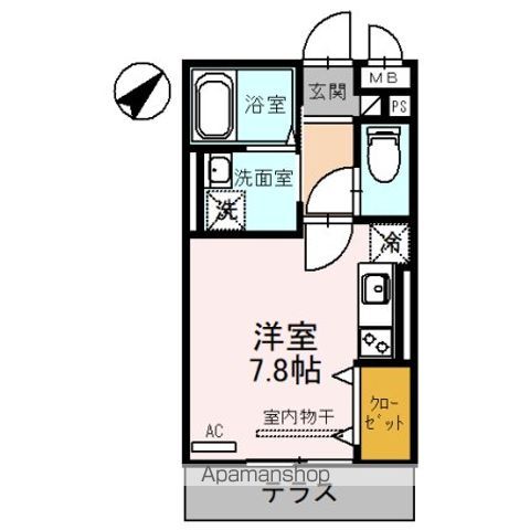 クレシア東川口の間取り写真