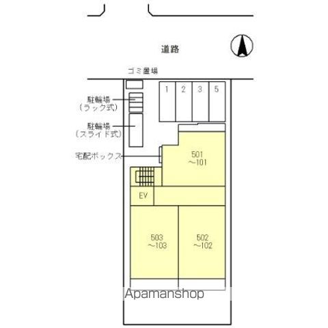 コンフォルタ 303 ｜ 大阪府大阪市東住吉区湯里２丁目19-3（賃貸マンション2LDK・3階・60.37㎡） その26