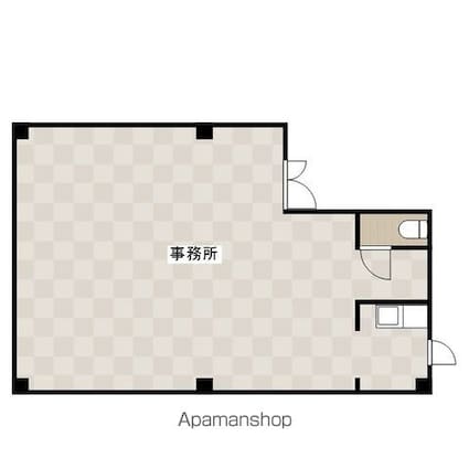 ドルチェ（テナント）[1R/87.49m2]の間取図