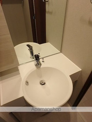 東京都港区高輪１丁目[1K/25.44m2]の洗面所