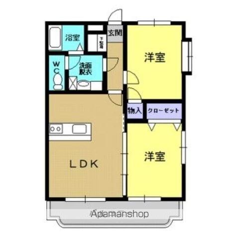 パストラールIの間取り写真