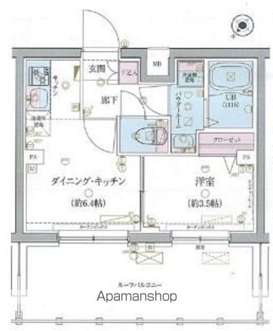 世田谷区砧のマンションの間取り