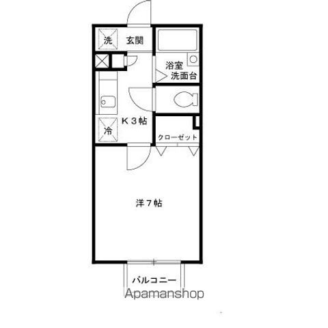 パセオ西之町の間取り