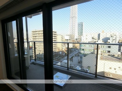 クレストコート本所吾妻橋[2LDK/48.47m2]のバルコニー