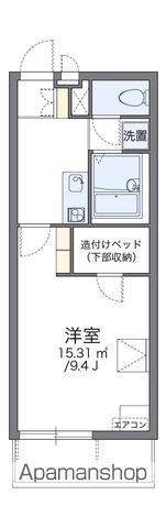 レオパレスサンロードの間取り写真