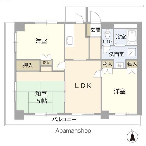城崎アヴェニューの間取り写真