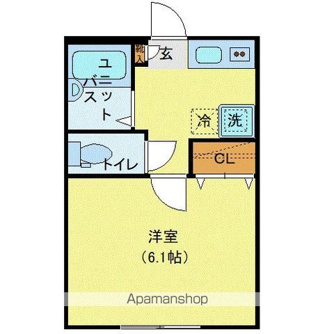 【ＡＺＥＳＴーＲＥＮＴ一橋学園Ⅱの間取り】