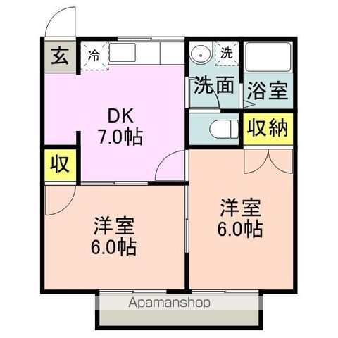 ハミングAIの間取り写真