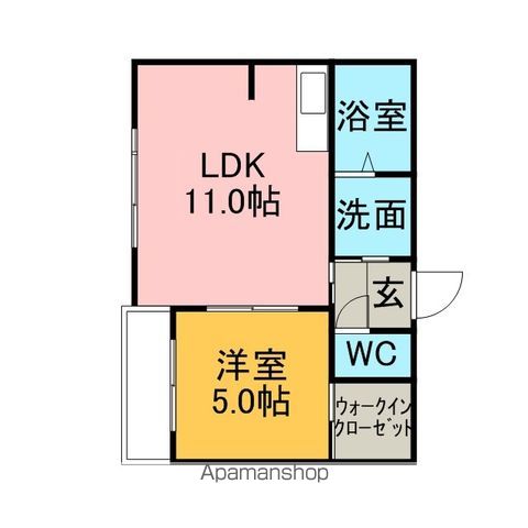 メゾンひばりヶ丘の間取り写真