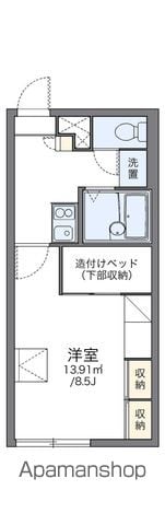 レオパレス白樺の間取り写真